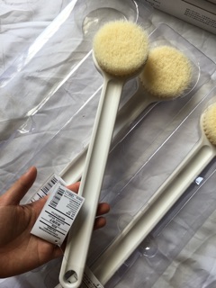 Cọ Lưng Siêu Mềm Xuất Nhật Hàng Xịn,  Bàn Chải Chà Lưng Muji Nhật Bản,  Cây Cọ Tắm Kì Lưng Thư Giãn Dài 35Cm