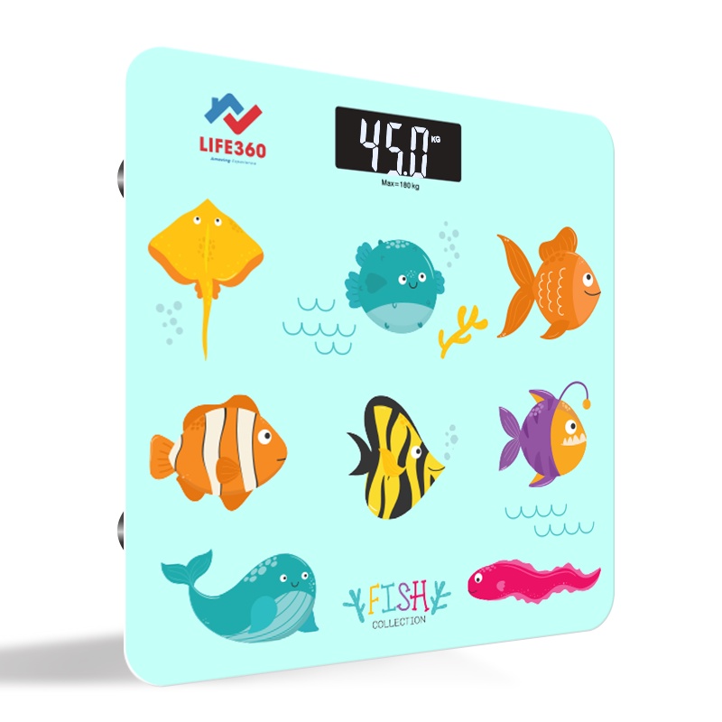 Ảnh Cân Điện Tử Sức Khỏe Life360 AR-S18C - Cân Điện Tử Thông Minh- Hàng Chính Hãng 3