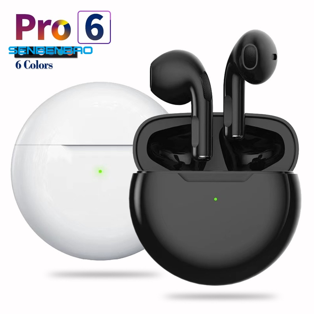 Tai Nghe Bluetooth Không Dây Pro6 TWS Pro 6 Chống Thấm Nước Chất Lượng Cao