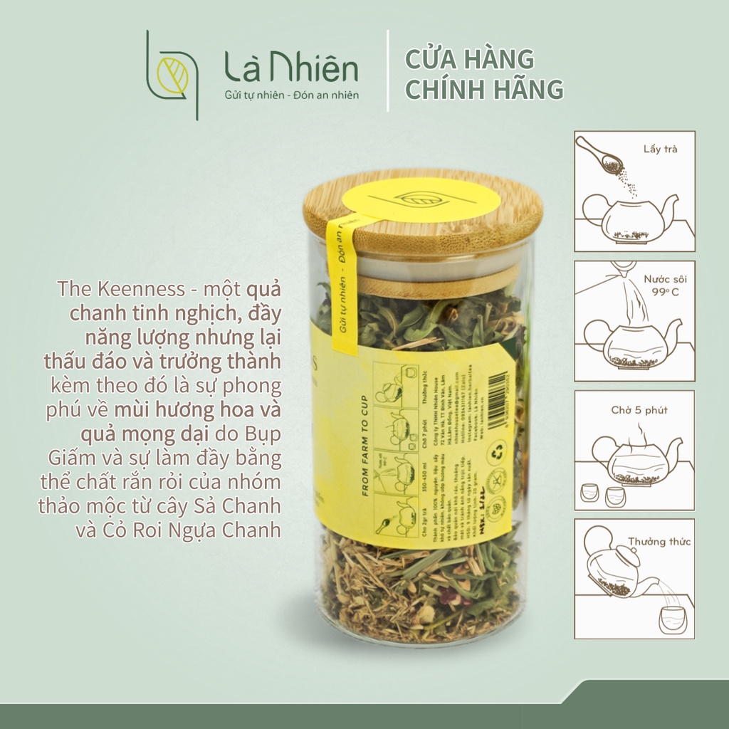 Chất Lượng Trà Thảo Mộc The Keenness Là Nhiên