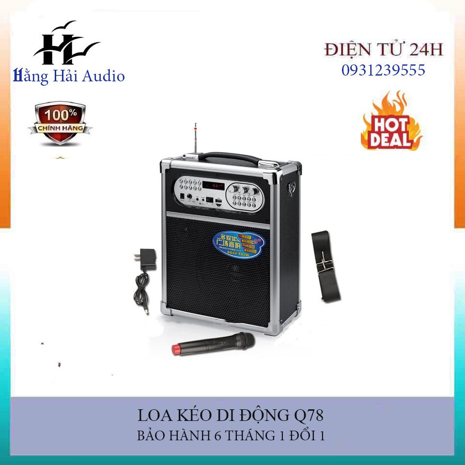 Loa bluetooth hát karaoke Q78 | Shopee Việt Nam