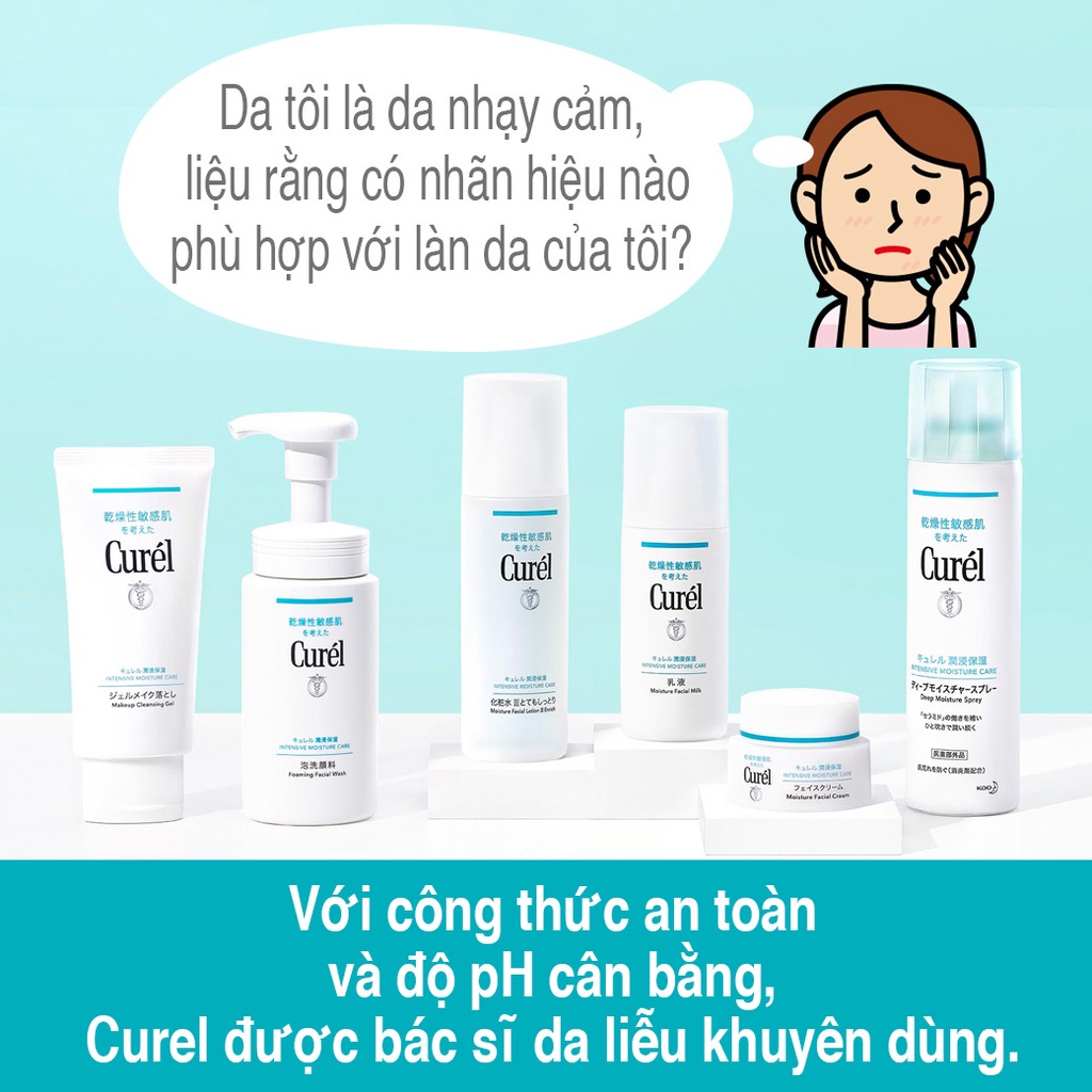 Ảnh Lotion Dưỡng Da Dành Cho Da Dầu Curel Sebum Trouble Care Sebum Care Lotion 150ml 4
