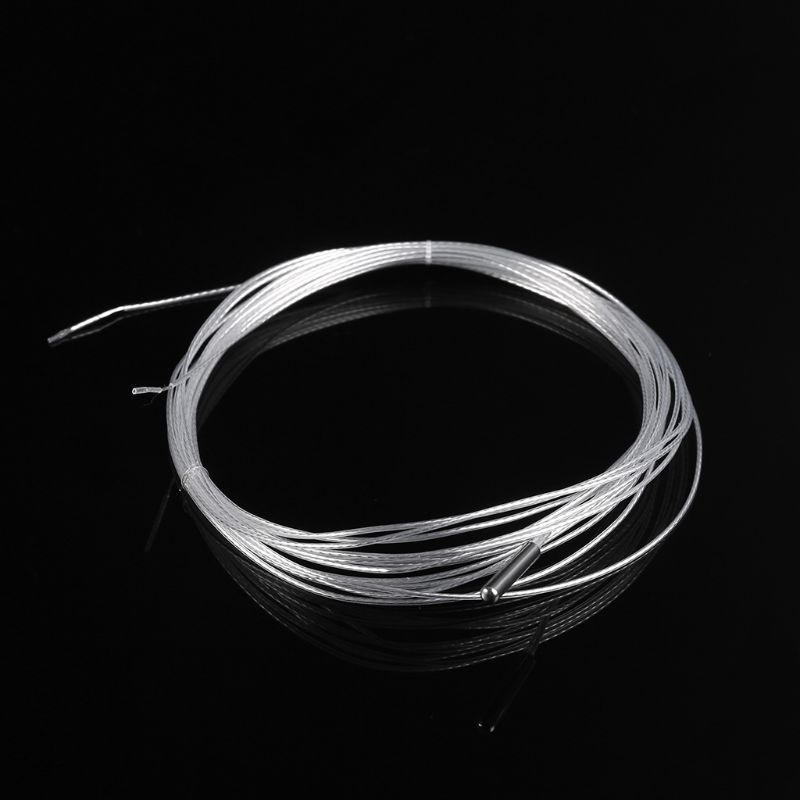 Dây Cảm Biến Nhiệt Độ Bạch Kim PT1000 3mmx15mm Đầu Dò 1 / 3DIN RTD 2m 2 Dây