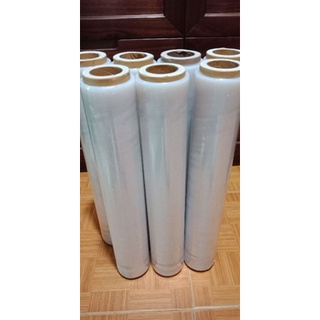 Cuộn 2.4kg khổ 50cm Màng PE, màng chít màu TRẮNG bọc quấn chống thấm hàng hóa