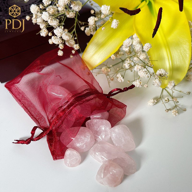 Ảnh Túi đá phong thủy tài lộc, may mắn PDJ các màu tươi đẹp - Trang sức PDJ 2