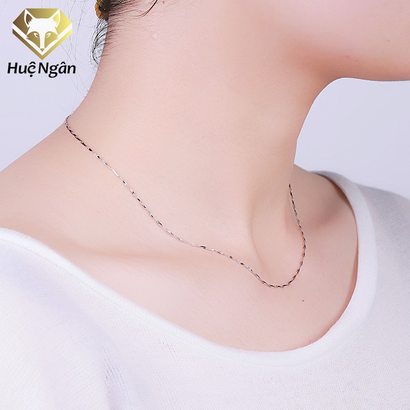 Ảnh Dây chuyền bạc925 Huệ Ngân Dây mưa LMZ 2.0 4