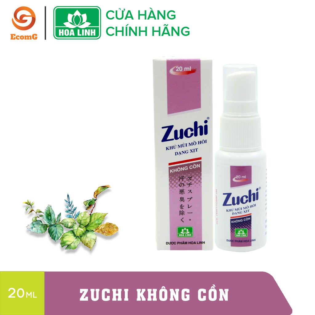 Ảnh Set 3 chai xịt khử mùi Zuchi – Xịt khử mùi cơ thể, hôi nách, hôi chân - CB3- 009 3