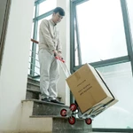 Xe kéo hàng leo cầu thang 30kg -70kg gấp gọn  nhập khẩu ADVINDEQ TL-35/70,  xe kéo hàng lên xuống cầu thang 6 bánh — ảnh 4