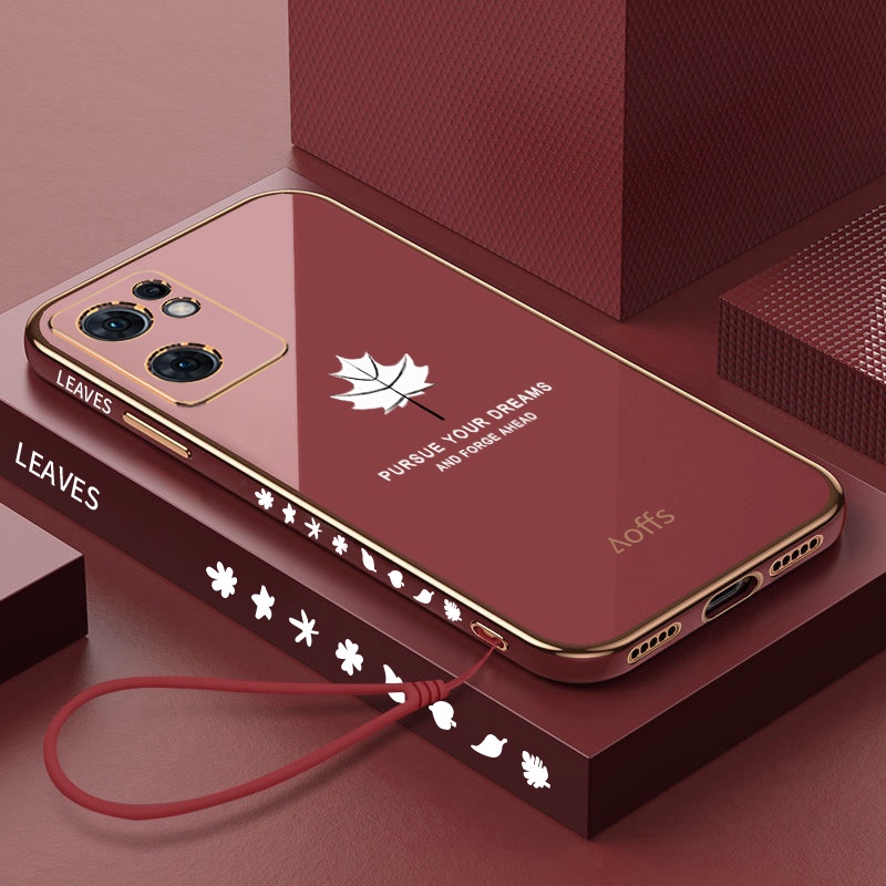 Oppo Reno11 F 5G Reno7 Pro 5G 7Z OPPO A76 A96 Vỏ Reno 7 Z 6Z 6 Pro Vỏ mềm mạ điện thời trang Reno7Pro