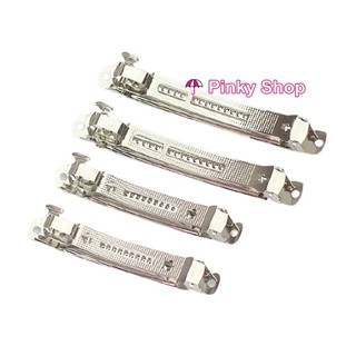 Phôi Kẹp Tóc Kẹp Sườn Bấm Ngang 3 tầng Sườn Kẹp Bấm kim loại Handmade Pinky Shop