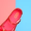YT4 Melissa bé gái trẻ em Giày thạch công chúa bé gái dép Velcro hoạt hình trẻ em bướm kết quả đông lạnh trẻ em p