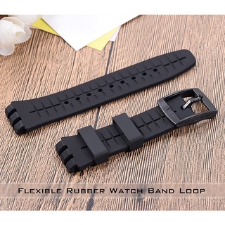 Set 4 Vòng Cao Su Silicone Thay Thế Cho Đồng Hồ Đeo Tay 12 14 16 18 20 22 24 26Mm