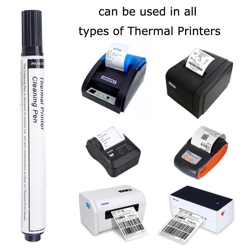Bút vệ sinh làm sạch đầu in cho máy in nhiệt 4B, HPRT N41, Xprinter ...