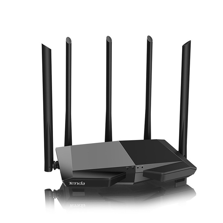 Bộ phát wifi Router Tenda AC7 5gHz 2.4gHz 5 râu anten xuyên tường Modem ...