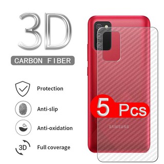 5 cái Samsung Galaxy S25 Edge A17 A07 A26 A36 A56 A16 A06 A25 A35 A55 S24 A15 A05 A05s A24 A54 A34 S23 S22 S21 Fe Plus Ultra A04 A04s A23 A73 A53 A33 5G Mô hình sợi carbon Mờ lưng Phim dán phía sau Phim bảo vệ