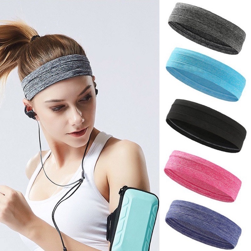Băng Đô Thể Thao Headband, Băng trán thể thao thấm hút mồ hôi | Shopee ...
