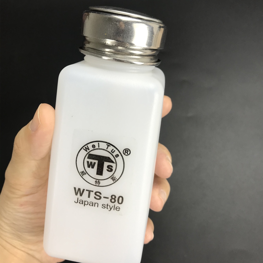 250ML / 180ML / 120ML Nhựa Máy Bơm Chai Rượu Lỏng Hộp Đựng Để Vệ Sinh Bảng Điều Khiển Điện Thoại Di Động Công Cụ Sửa Chữa