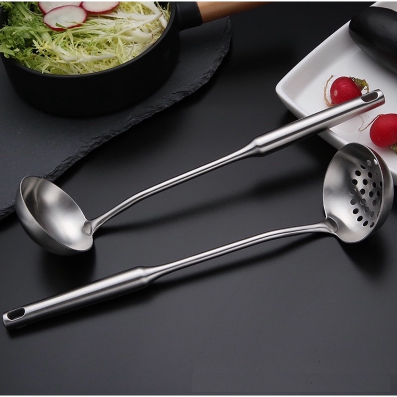 Muôi múc anh Inox 304 Cao cấp (Inox loại mờ)