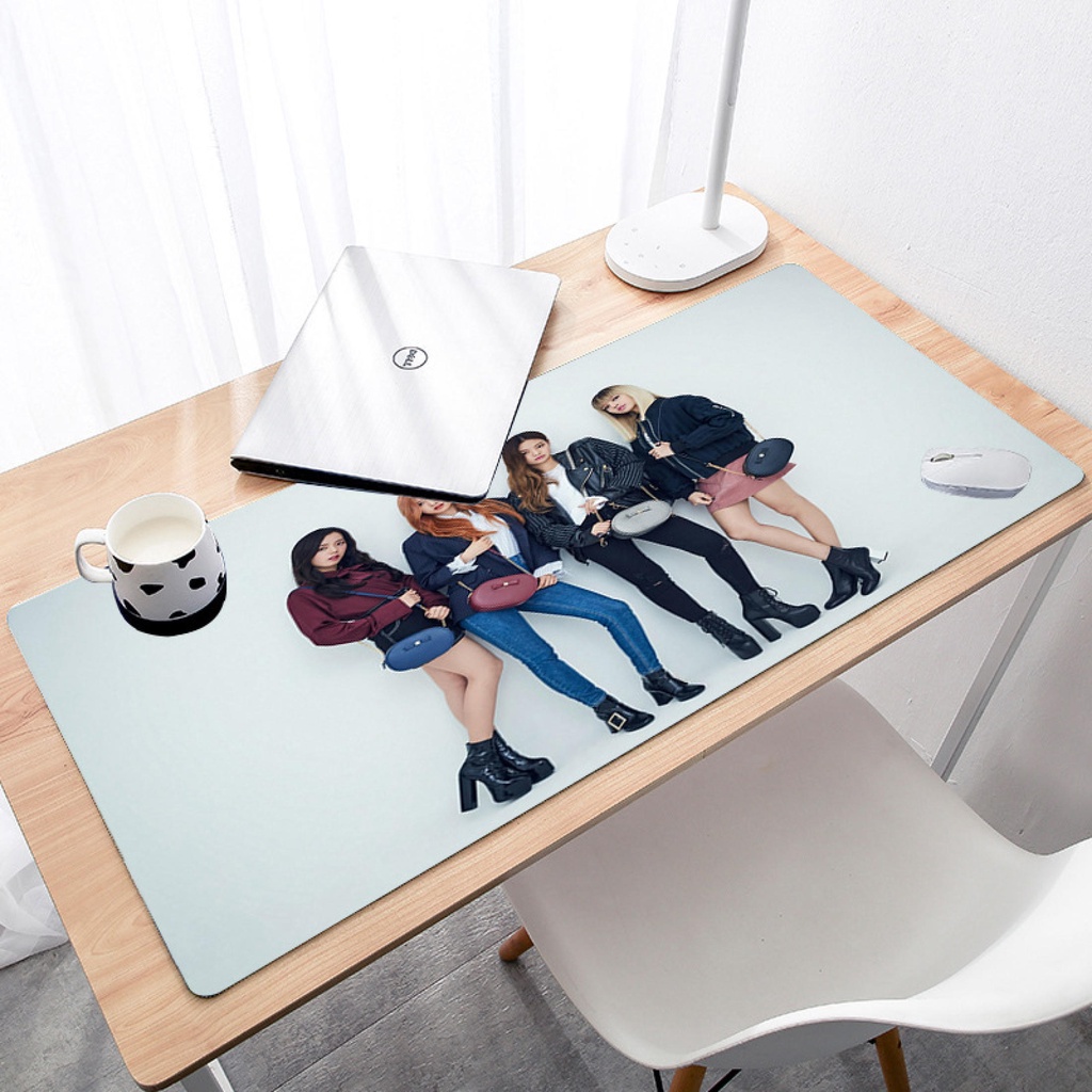 BlackPink Chuột Độc Đáo Lớn Mat HD In Chuột Chơi Game Lớn Pad Bàn Phím 40X90X2Cm Tùy Chỉnh
