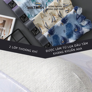 Quần Lót Nam Cotton Thun Lạnh Thoáng Khí, Quần Sịp Đùi Nam Hoạ Tiết Mùa Hè, Quần Boxer Nam Cao Cấp Co Giãn 4 Chiều