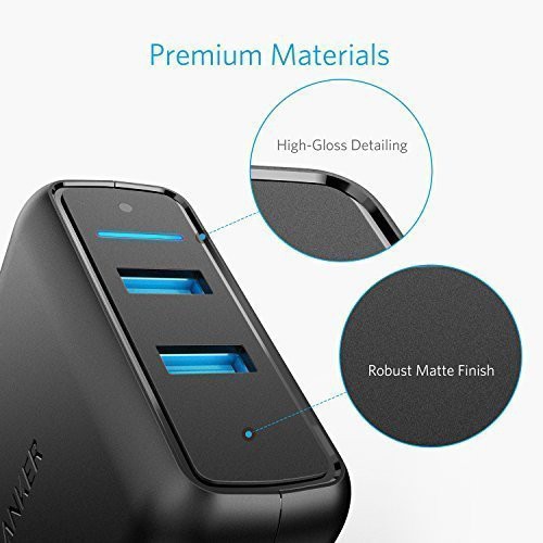 Ảnh Sạc ANKER PowerPort Speed 18W, 2 cổng USB Quick Charge 3.0 - A2025 3