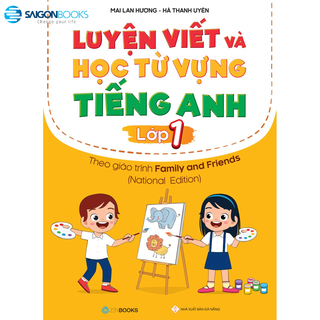 Sách - Luyện Viết Và Học Từ Vựng Tiếng Anh Lớp 1