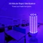 60W UV Germicidal Lamp LED UVC Bulb E26 Disinfection Light Timing Remote Control