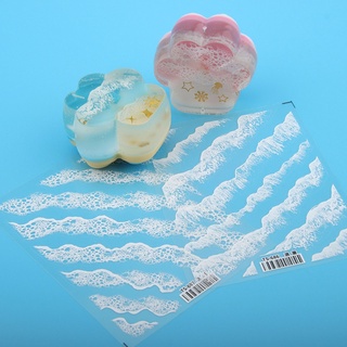 1 Sheet DIY Crystal Epoxy Decorative Filler Resin Painted Simulation Spoondrift