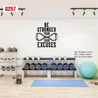 Decal dán tạo động lực, tăng nổi bật trong phòng Gym P17