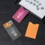 METUBE 5 CÁI Chặn RFID Thời Trang Chống Trộm Thẻ Tín Dụng Chặn Ngân Hàng Tay