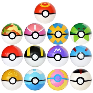 Quả bóng pokemon đồ chơi bằng nhựa cỡ 7cm 13 kiểu tùy chọn