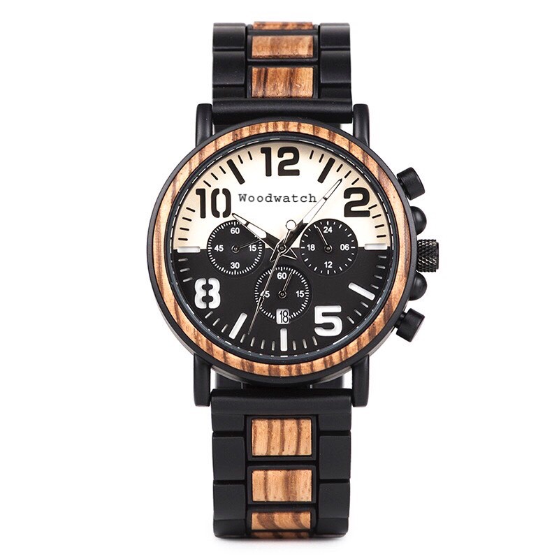 Đồng hồ đeo tay nam vỏ gỗ WoodWatch GR25-1A