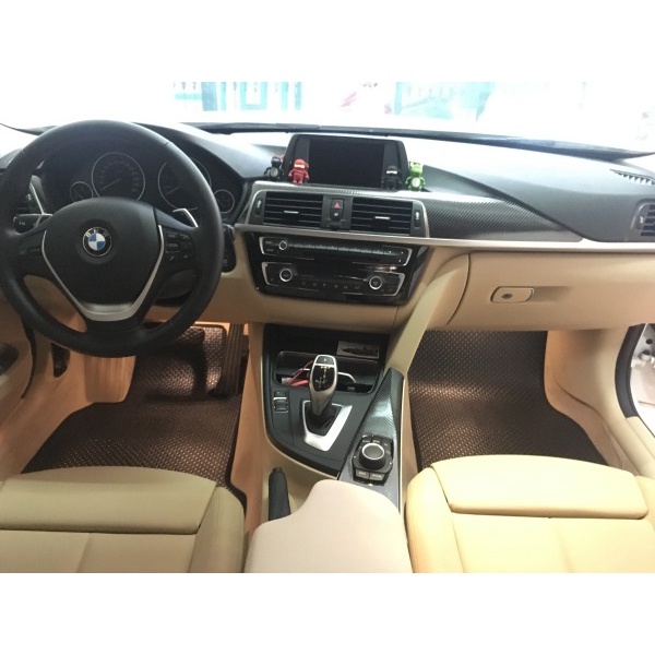 Thảm lót ô tô KATA cho xe BMW Series 3 (F30) (2011-2018) - Khít với sàn, Chống trơn, Không mùi, Không ẩm mốc