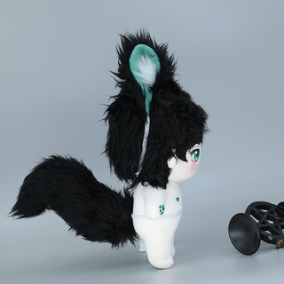 [34 mẫu][SẴN] Doll không thuộc tính 20cm có tai và đuôi - Búp bê không thuộc tính tóc tơ 20cm