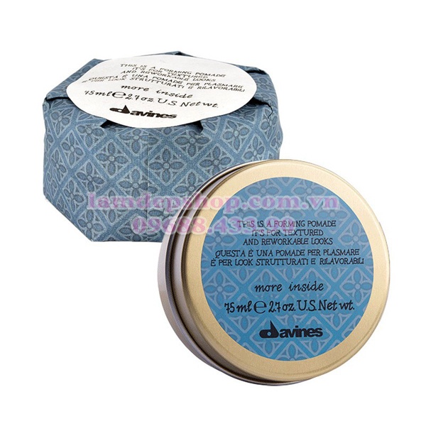 Kem sáp vuốt tóc - Davines - Tạo kiểu, giữ nếp, tạo độ bóng cho tóc (75ml)