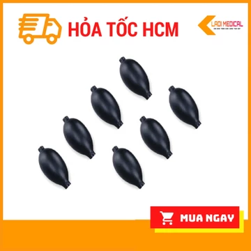 Quả bóp (bo), van, ruột huyết áp, bao vải huyết áp
