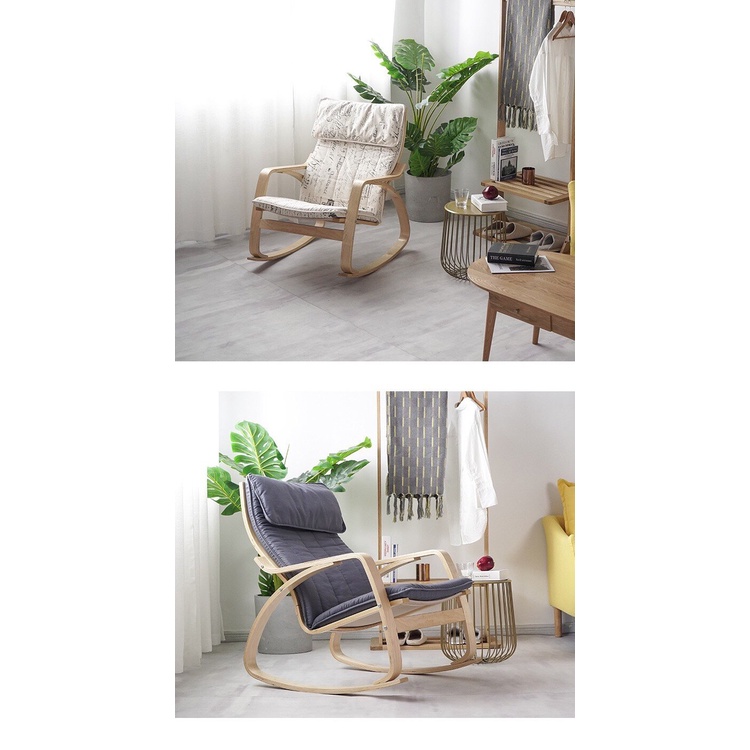 Ghế bập bênh thư giãn POANG ROCKING | Shopee Việt Nam