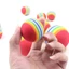 Banh GặM Kẻ SọC NhiềU MàU Cho Thú Cưng 3.5cm