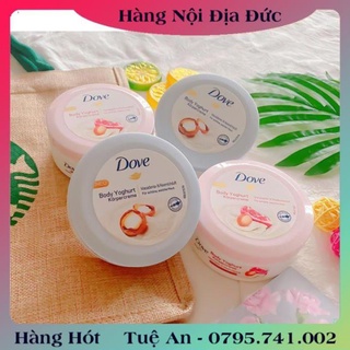 Tẩy tế bào chết, tẩy da chết body DOVE và dưỡng thể body nội địa Đức, Đủ Bill và Review .