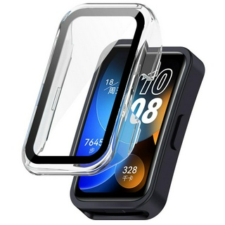 Dành Cho Huawei Band 10 9 8 Vỏ PC Cứng Kính Cường Lực Bảo Vệ Màn Hình Vỏ Bảo Vệ Cho Huawei Band 7 6 Honor Band 6