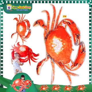 [MUA CÓ QUÀ NHA] GỐI ÔM CON CUA 3D ,GHẸ BÔNG CÀ MAU NHỒI BÔNG 3D KHỔNG LỒ ÔM NGỦ TRANG TRÍ HÀNG HIẾM