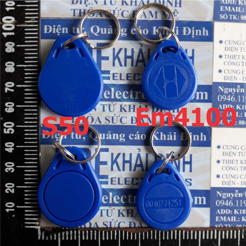 [BÁN LẺ] 5 cái ID CARD, THẺ TRUY CẬP RFID EM4100 CHO MODULE RFID 125K ...