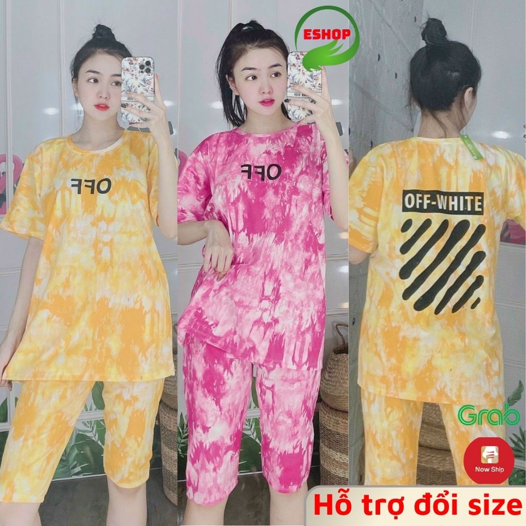 Đồ Bộ Mặc Nhà Quần Lửng Bigsize Từ 45-85kg Thun Cotton Co Giãn Thoải Mái Thiết Kế Đơn Giản Trẻ Trung Dành Cho Nữ AD10