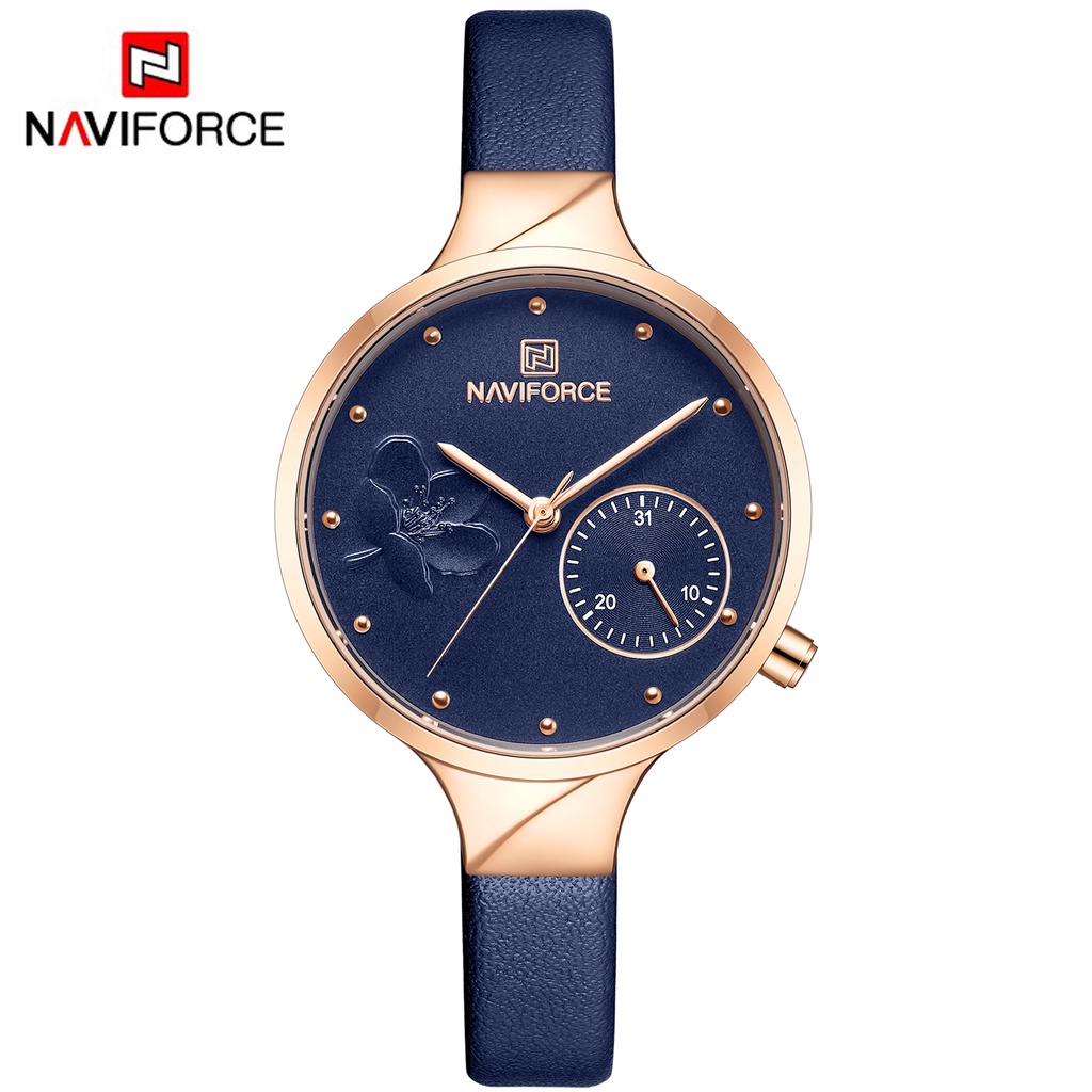 Đồng hồ đeo tay Naviforce NF5001 chống nước nhiều màu thời trang
