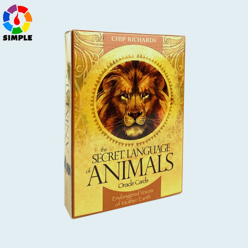 The Secret Language of Animals Tarot Oracle Deck Card Games Shopee