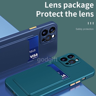 Ốp Điện Thoại Silicon Lỏng Có Thiết Kế Khe Cắm Thẻ Và Vỏ Bảo Vệ Camera Cho OPPO Reno 11 5G 10 8 Pro Plus 8T 7 7Z 8Z A38 A58 A78 A98 4G 5G Ốp Lưng