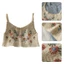 GODD Nữ Mùa Hè Spaghetti Dây Crop Bãi Biển Ngày Lễ Móc Đan Áo Thêu Hoa Cổ Chữ V Boho Bustier Vest