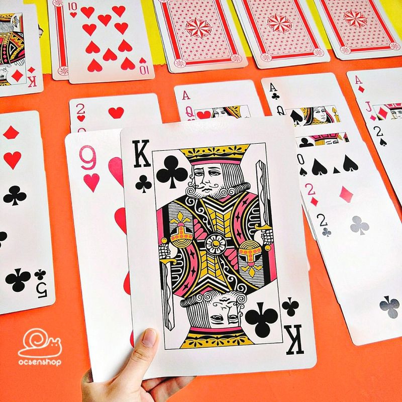 Bộ bài Jumbo siêu to khổng lồ