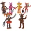 Pvc Made Five Nights At Freddy 's Light Up Nhân vật hành động hoàn hảo cho bánh Toppers