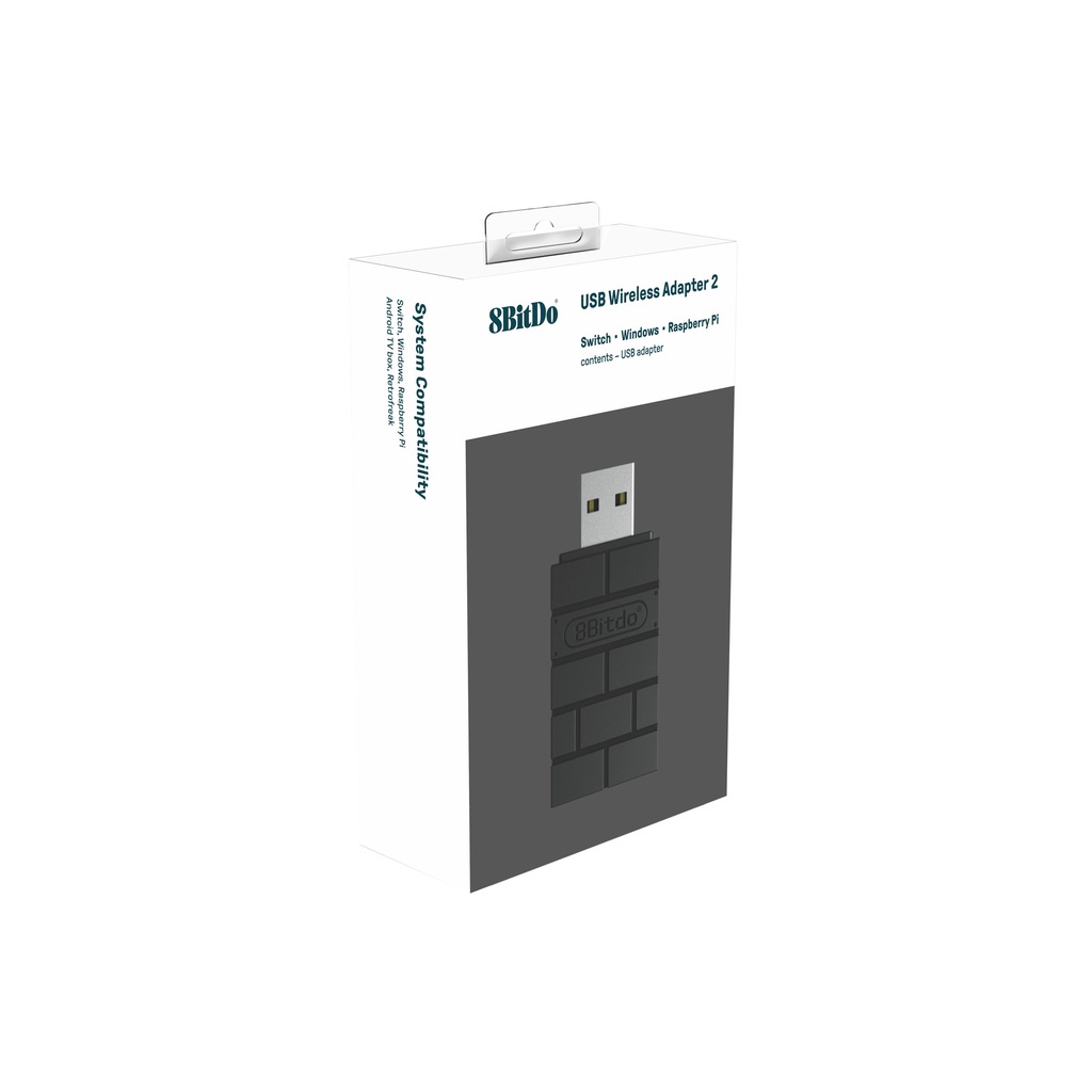 8bitdo USB Bộ Chuyển Đổi Bluetooth Không Dây Cho Windows Mac Raspberry Pi Switch Hỗ Trợ PS4 Xbox One Bộ Điều Khiển Cho Switch